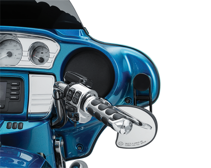 Kuryakyn 6576 Adjustable Fairing Drop Mirror Mounts 2006-2013 Harley Touring