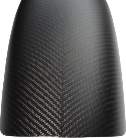 Slyfox Bolt On Carbon Fiber Front Black Fender 19" for 2014-2022 Harley Touring