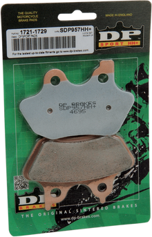 Dp Brakes Sintered Metal Front/Rear Brake Pad Set for 2005-07 Harley Touring