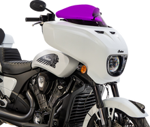Klock Werks 9" Purple Flare Windshield fits 2025-2026 Indian Powerplus Models