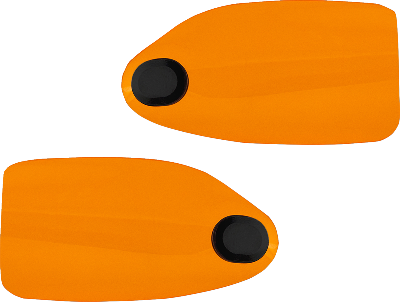 Klock Werks Orange Kolor Flare Hand Guards for 14-25 Indian Challenger Chieftain