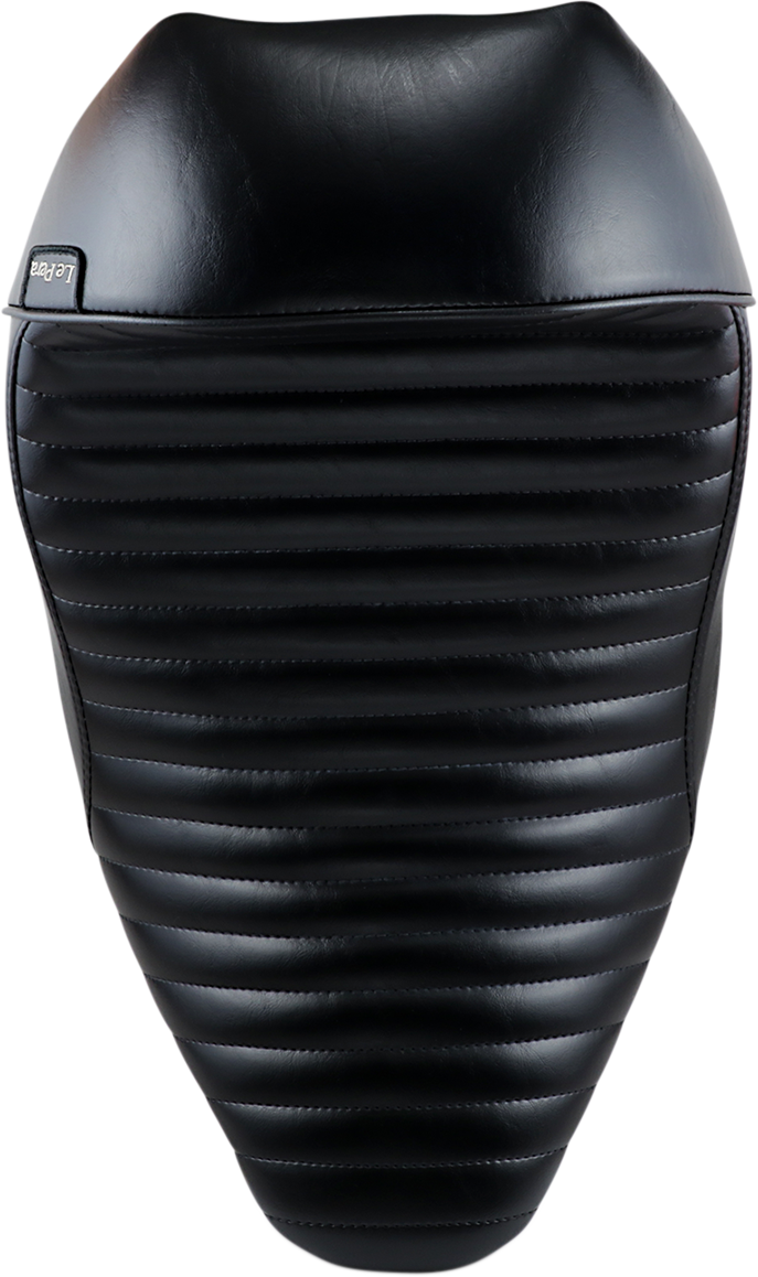 Le Pera Stubs Cafe Pleated Solo Seat fits 2008-2024 Harley Touring LK-427PT