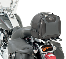 Saddlemen Textile FTB1000 Motorcycle Sissy Bar Luggage Bag for Harley Davidson
