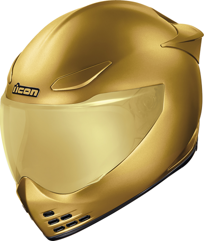 Icon Domain Cornelius Gold Unisex Adult Motorcycle Riding Full Face Helmet
