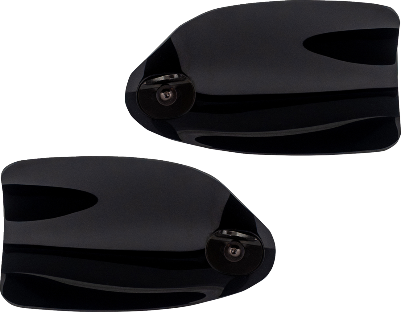 Klock Werks Black Flare Hand Guards fits 2014-2025 Indian Challenger Chieftain