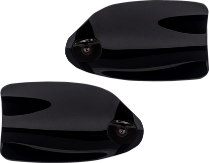 Klock Werks Black Flare Hand Guards fits 2014-2025 Indian Challenger Chieftain