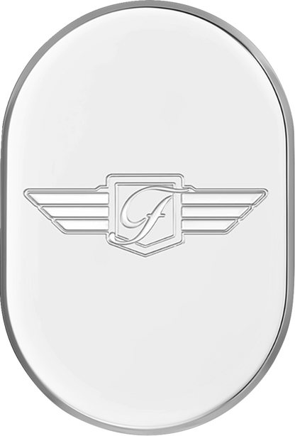 Figurati Logo Right Side Antenna Hole Insert 2009-2023 Harley Touring FLHX FLTR