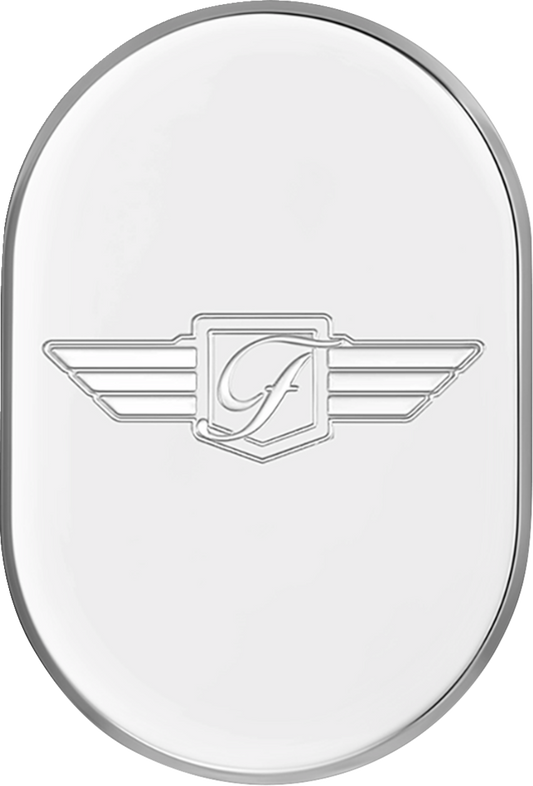 Figurati Logo Right Side Antenna Hole Insert 2009-2023 Harley Touring FLHX FLTR