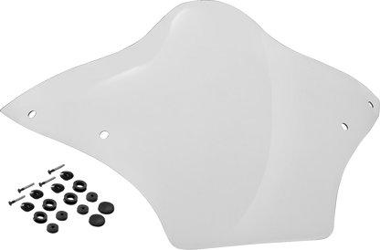 Memphis Shades 4" BRL Race Bubble Windshield for 2015-2025 Harley Road Glide