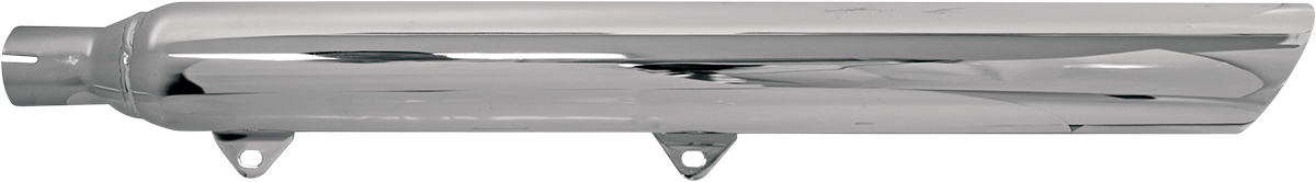 Bassani Chrome Slash Up Slip on Exhaust Mufflers 89-17 Harley Softail FLSTF FXST