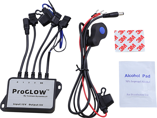 Custom Dynamics ProGLOW Motorcycle LED Accent Lighting Bluetooth Controller