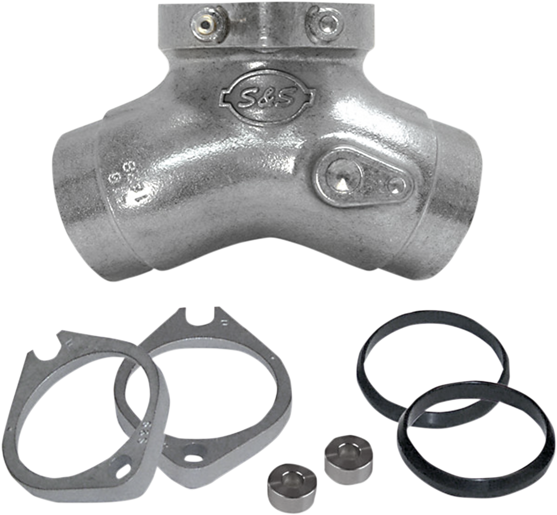 S&S 80" EVO Manifold Conversion Kit 1984-2000 Harley Dyna Touring Softail FXR