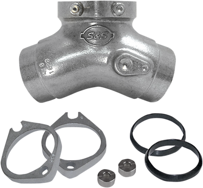 S&S 80" EVO Manifold Conversion Kit 1984-2000 Harley Dyna Touring Softail FXR