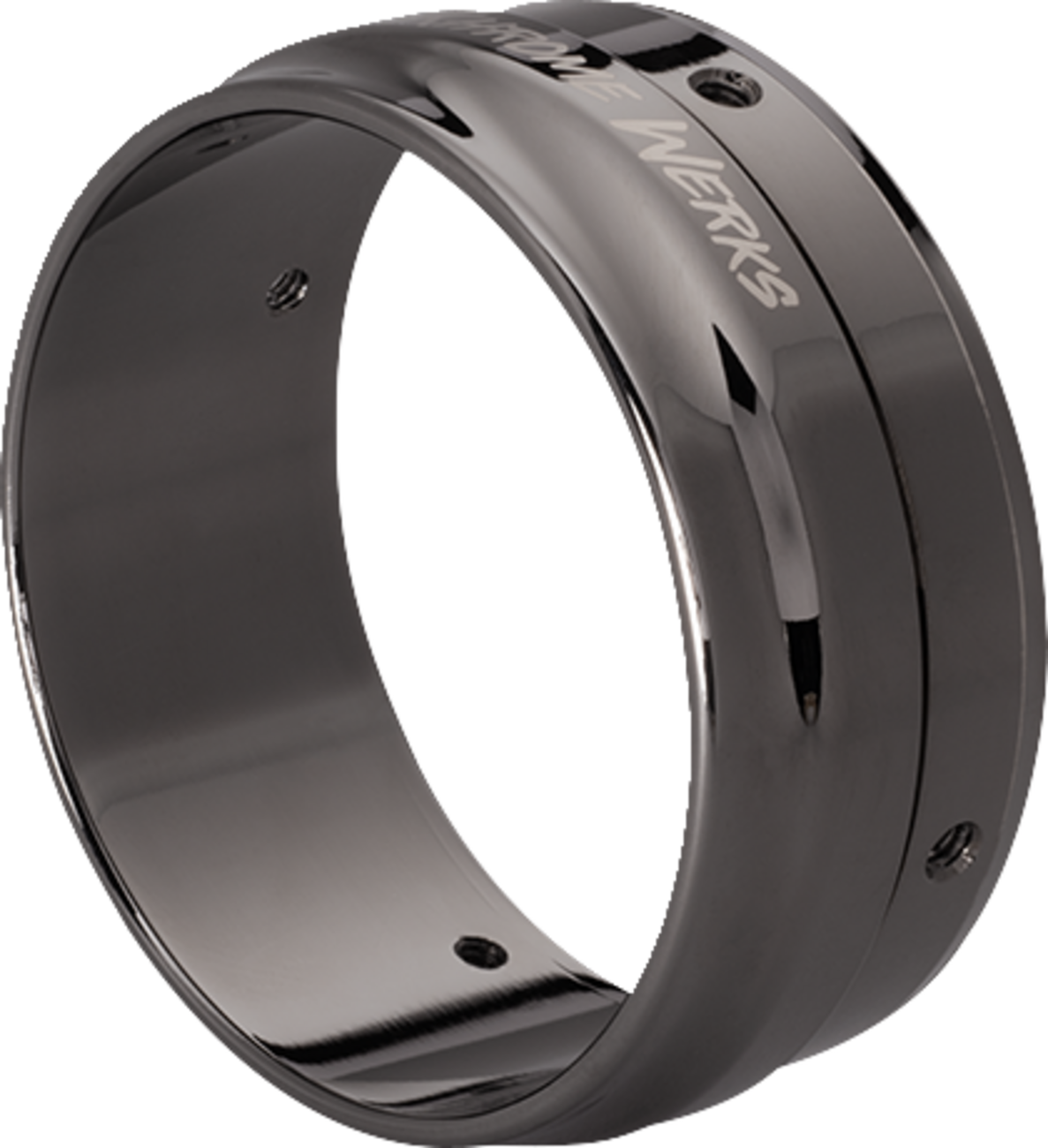 Khrome Werks 4.5" Eclipse Exhaust Muffler Race End Cap Tip for Harley Davidson