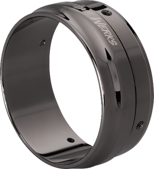 Khrome Werks 4.5" Eclipse Exhaust Muffler Race End Cap Tip for Harley Davidson