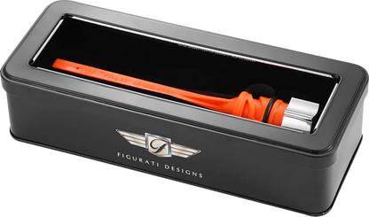 Figurati Silver Curved Magnetic Engine Oil Dipstick 2018-2025 Harley Softail M8