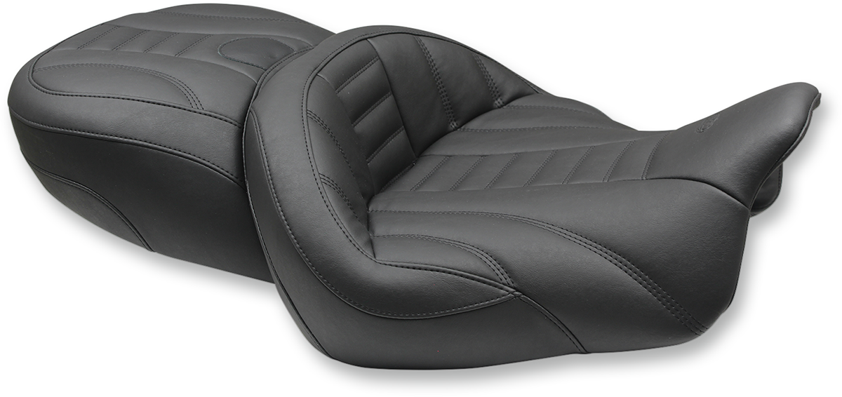 Mustang Deluxe Super Touring Seat for 2015-2021 Harley Freewheeler FLRT Trike
