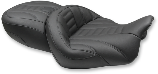 Mustang Deluxe Super Touring Seat for 2015-2021 Harley Freewheeler FLRT Trike