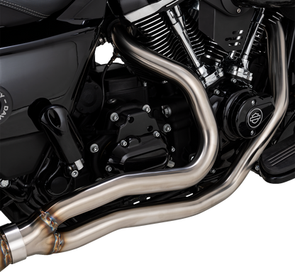 Vance & Hines Gaslighter 2-1 Brushed Exhaust System for 2017-2026 Harley Touring