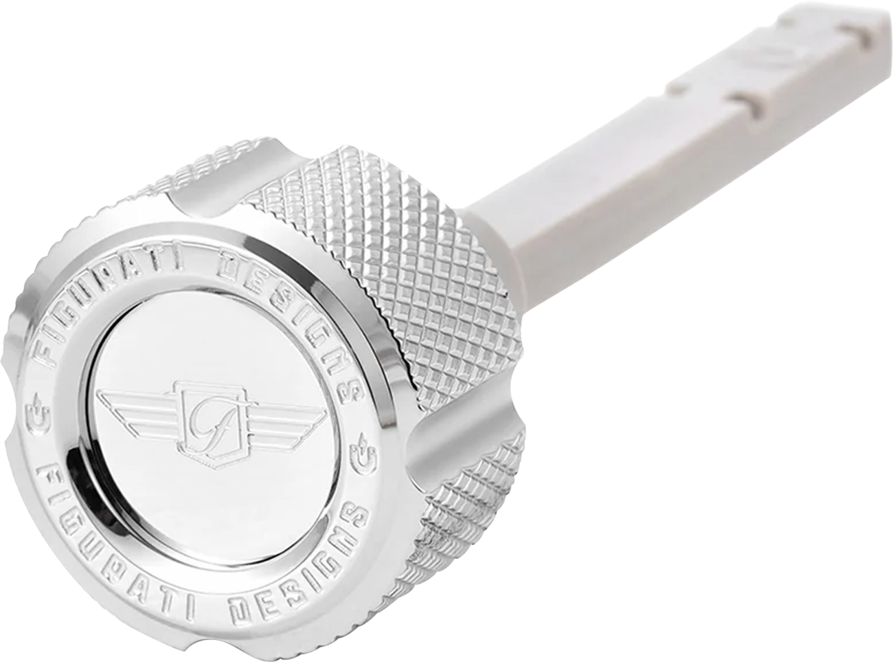 Figurati Designs Knurled Magnetic Transmission Dipstick for 2017-2024 Harley M8