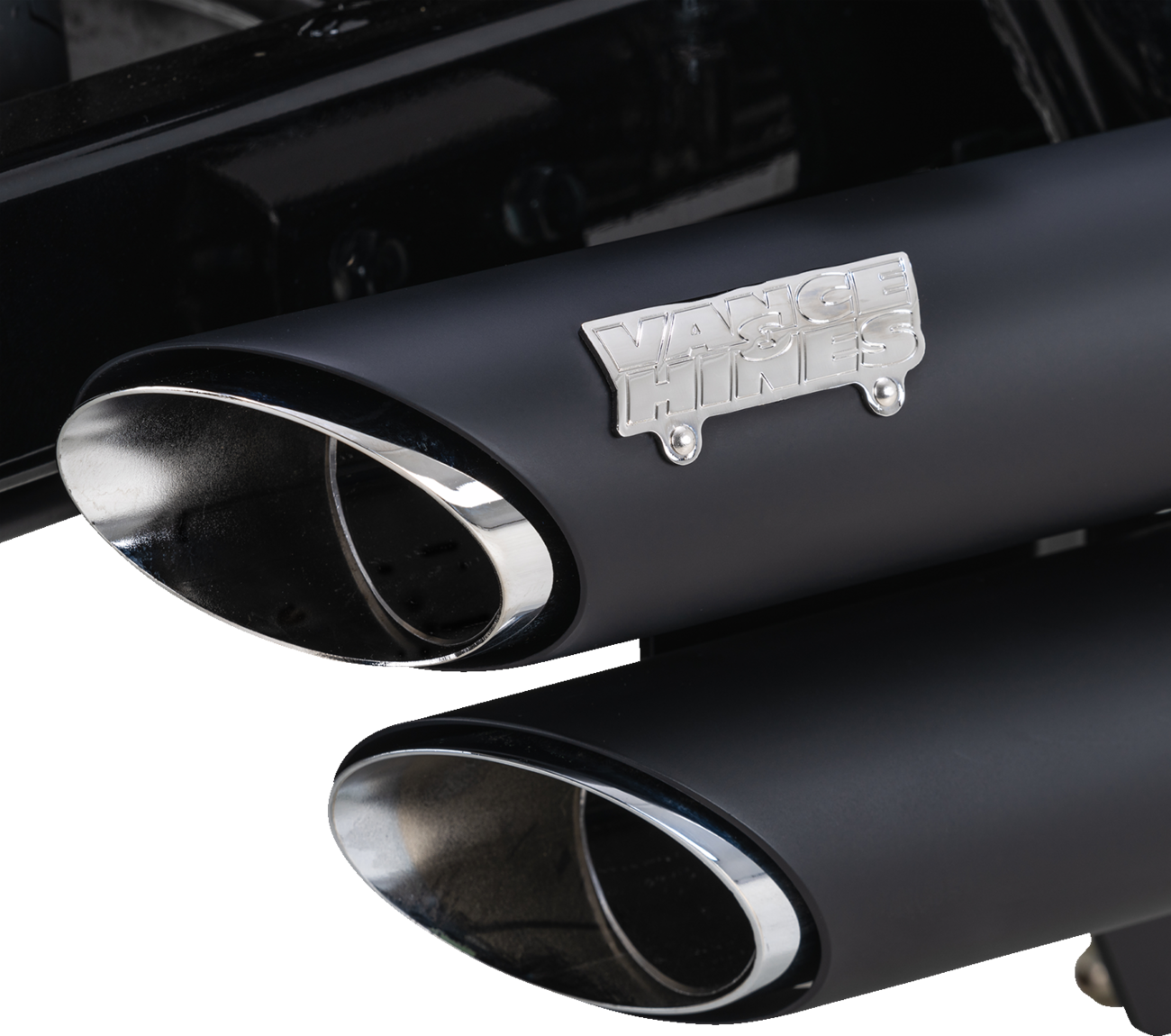 Vance & Hines Shortshots Staggered Black 2-2 Exhaust for 2010-2023 Honda Shadow