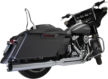 Khrome Werks Outlaw 2-1 Chrome Exhaust System fits 2017-2024 Harley Touring FLTR
