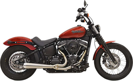 Bassani 2-1 Stainless Steel Road Rage Exhaust 2018-2021 Harley Softail FLSL FXFB
