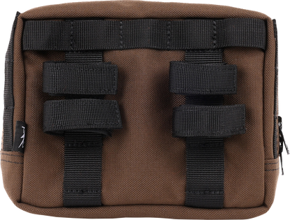 Thrashin Supply Brown Motorcycle Handlebar Storage Bag Harley Davidson THB-0006