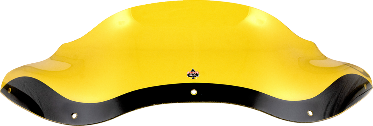Klock Werks Flare 8" Yellow Fairing Windshield 1998-2013 fits Harley Road Glide