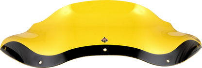 Klock Werks Flare 8" Yellow Fairing Windshield 1998-2013 fits Harley Road Glide