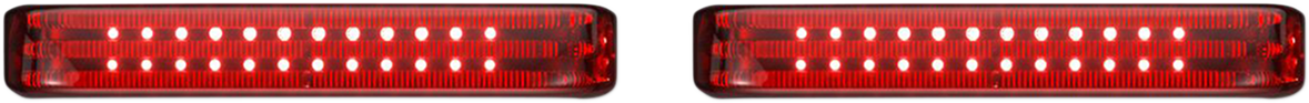 Custom Dynamics Sequential Low Profile Saddlebag Lights 2010-13 Harley Touring