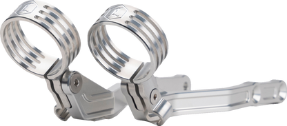 Legend REVO ARC Clear Remote Reservoir External Mounts for 14-25 Harley Touring