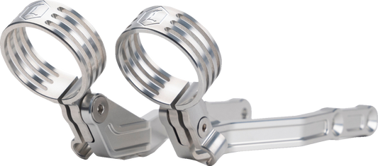 Legend REVO ARC Clear Remote Reservoir External Mounts for 14-25 Harley Touring
