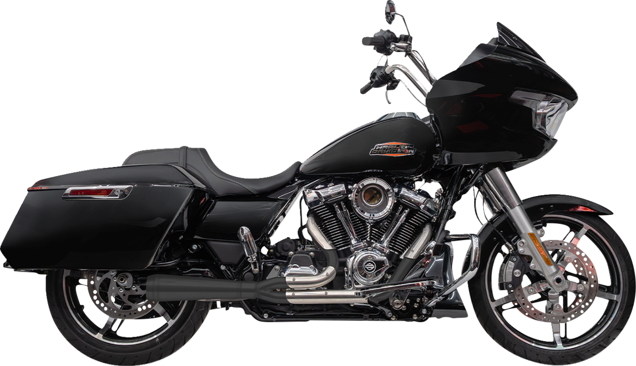 Trask Assault 2-1 Black Exhaust System fits 2023-2025 Harley Touring TM-5011BK