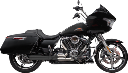 Trask Assault 2-1 Black Exhaust System fits 2023-2025 Harley Touring TM-5011BK