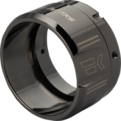 Khrome Werks 4.5" Eclipse Klassic Right Exhaust End Cap Tip for Harley Davidson