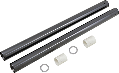 Custom Cycle Black Diamond 27.50" Front Fork Tubes 2006-2017 Harley Dyna FXDWG