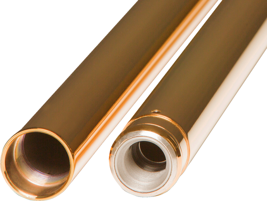 Custom Cycle 49mm Gold 24.87" Fork Tubes fits 2017-2025 Harley Touring M8 710029