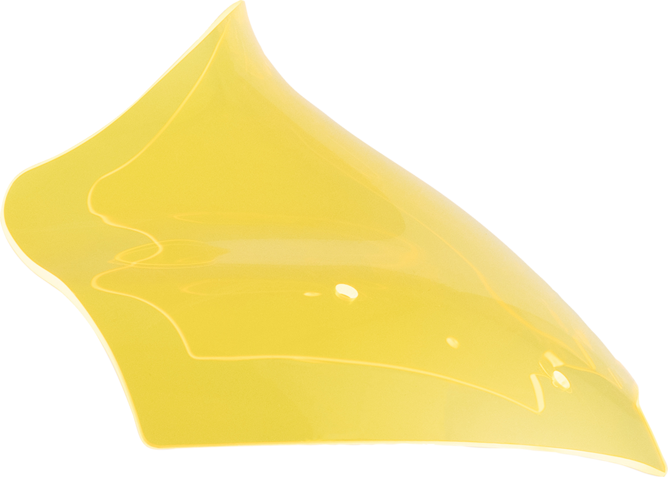 Klock Werks Kolor Flare 10" Yellow Ice Windshield for 2023-25 Harley Road Glide