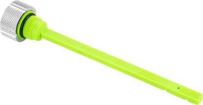 Figurati Silver Knurled Magnetic Engine Oil Dipstick for 2014-2017 Indian Chief