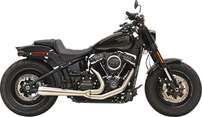Bassani Road Rage 2-1 Stainless Exhaust System for 2018-2023 Harley Softail FXBB