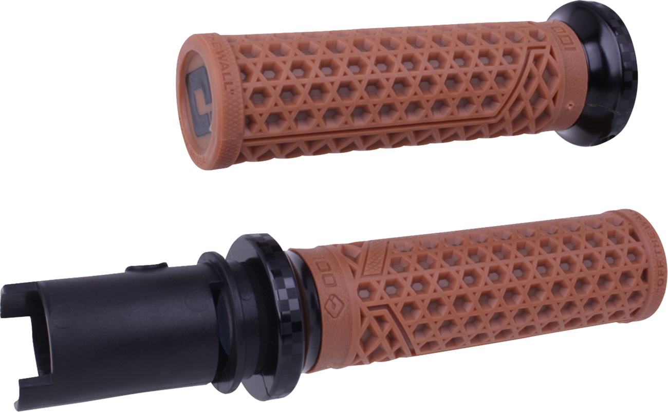 ODI Vans Light Brown 1" Lock-On Handlebar Grips for 23-25 Harley Touring Softail