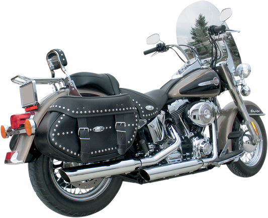 Khrome Werks HP-Plus Chrome Slip on Mufflers for 2007-2017 Harley Softail FXSB