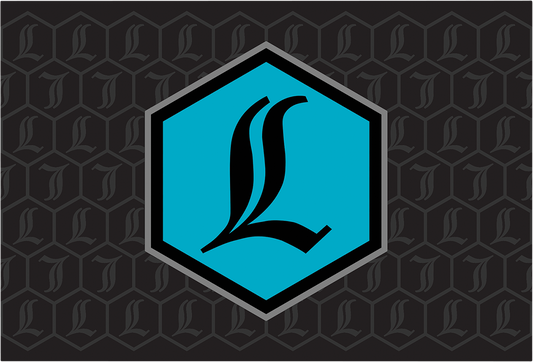 Legend Suspension Black Teal Replacement Revo-ARC Rear Shock Canister Decal