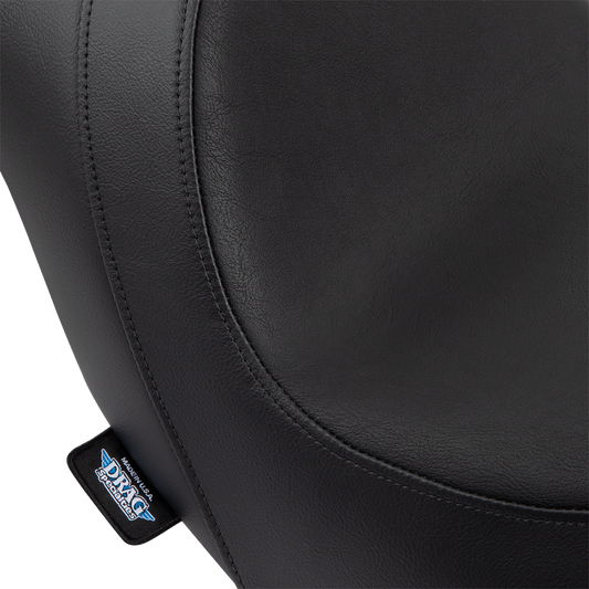 Drag Specialties Predator Smooth Seat for 2018-2025 Harley Softail Low Rider