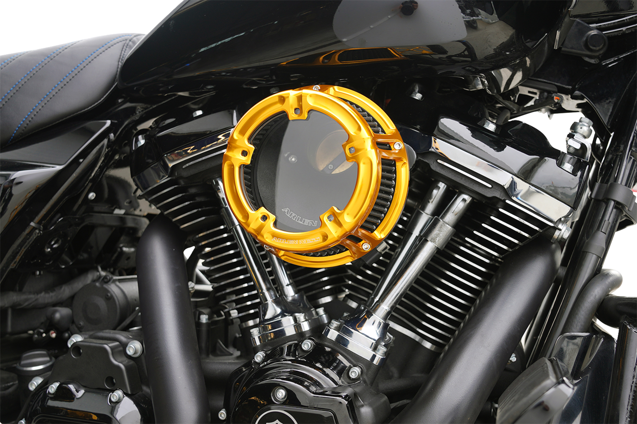 Arlen Ness Gold Method Clear series Air Cleaner for 2023-2025 Harley Touring
