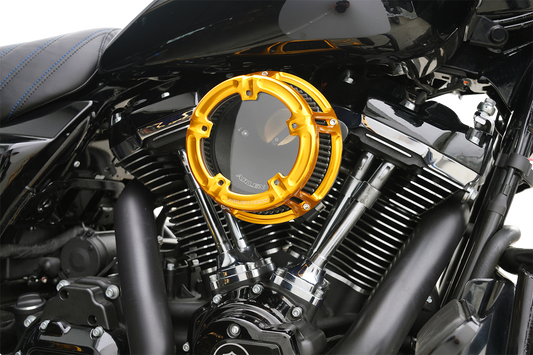 Arlen Ness Gold Method Clear series Air Cleaner for 2023-2025 Harley Touring