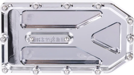 Thrashin Supply Silver Aggressor Brake Pedal Pad for 1999-2025 Harley Touring