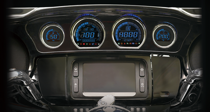 Koso HD-03 Multi-Color LCD Digital Gauge Kit for 2014-2024 Harley Touring