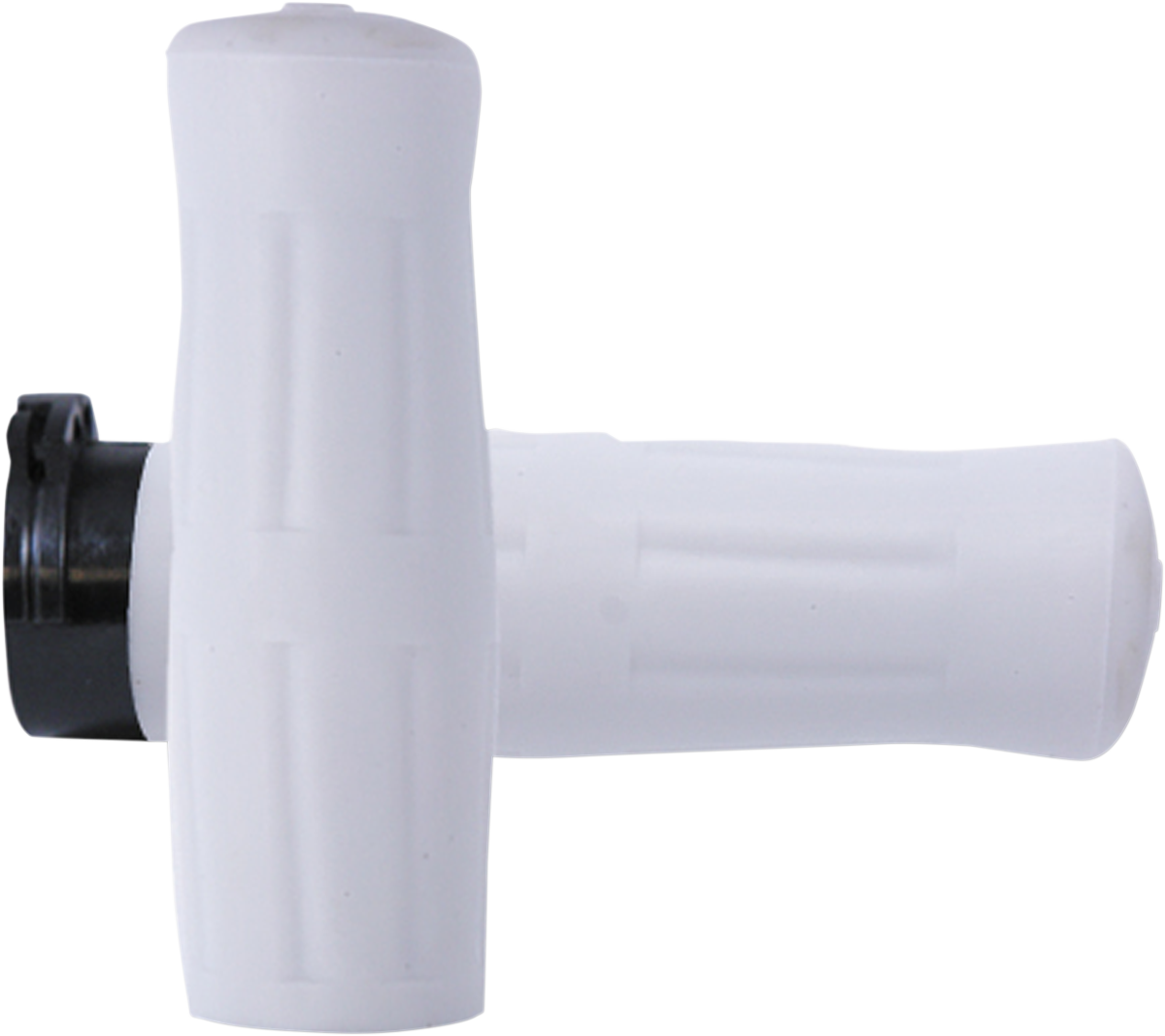 Avon White Old School 1" Rubber Cable Control Hand Grips 1980-2022 Harley